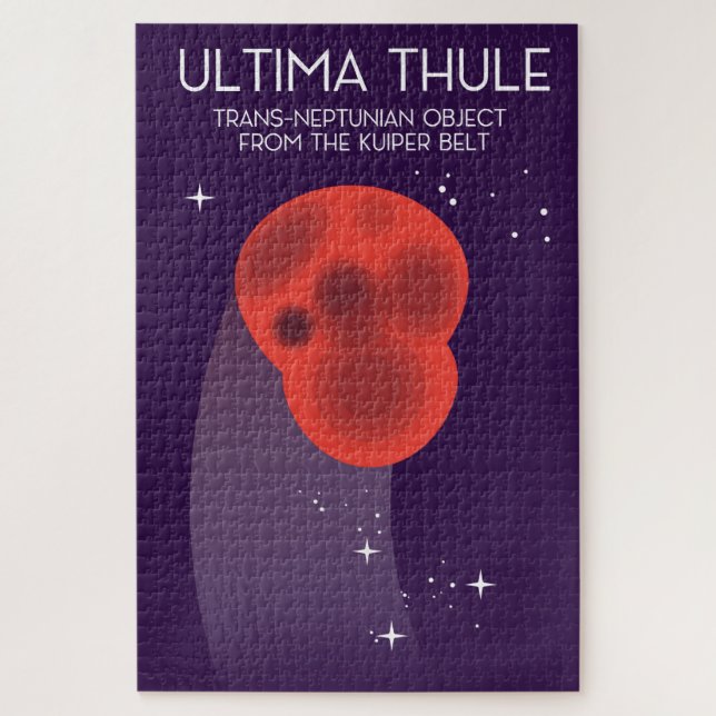 Puzzle Ultima Thule Ceinture de Keiper art spatial (Vertical)