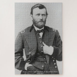 Puzzle Ulysses S. Grant18e Président de l'Amérique. Jigsa