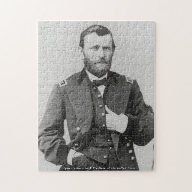 Puzzle Ulysses S. Grant 18e président des États-Unis. (Vertical)