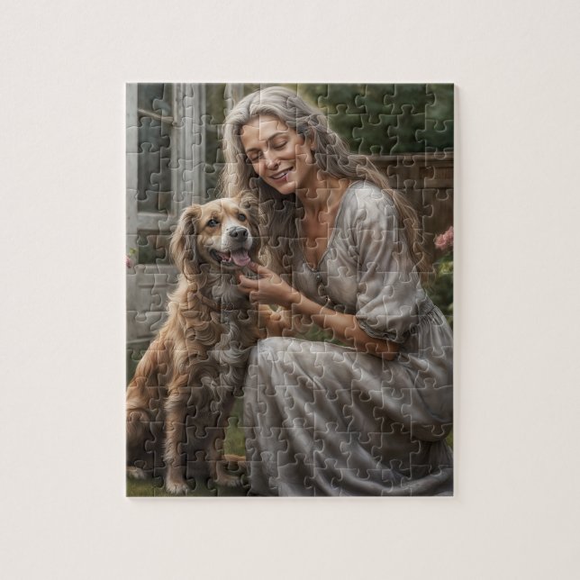 Puzzle Un après-midi de mardi avec mon compagnon à quatre (Vertical)