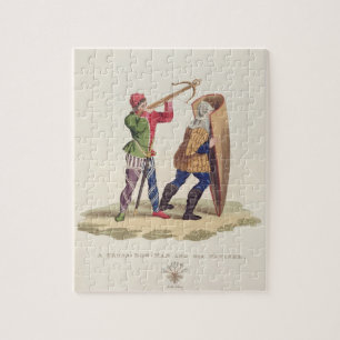 Puzzle Un arbalétrier et son Paviser, 1433, de 'Ancien