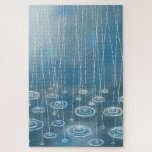 Puzzle Un autre temps pluvieux<br><div class="desc">Météo pour les jours de pluie,  tempêtes,  moussons et intempéries. Art original de Nic Squirrell.</div>