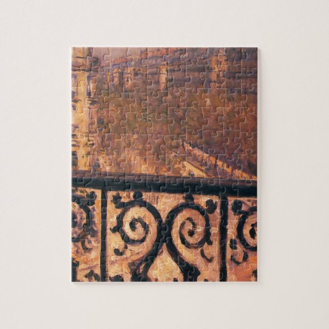 Puzzle Un balcon à Paris par Gustave Caillebotte (Vertical)