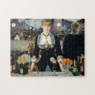 Puzzle Un bar aux Folies-Bergère by Manet