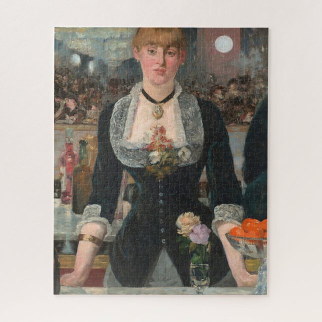 Puzzle Un bar aux Folies-Bergère Edouard Manet (Vertical)