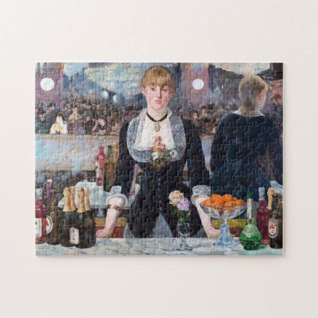 Puzzle Un bar aux Folies-Bergere, Manet (Horizontal)