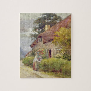 Puzzle Un bavardage de soirée