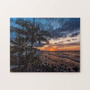 Puzzle Un beau coucher de soleil