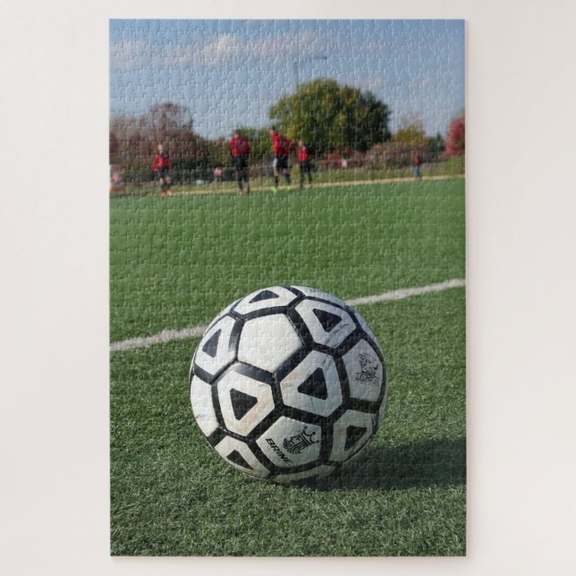 Puzzle Un beau jeu-soccer ou Football-20x30 -1014 pcs (Vertical)