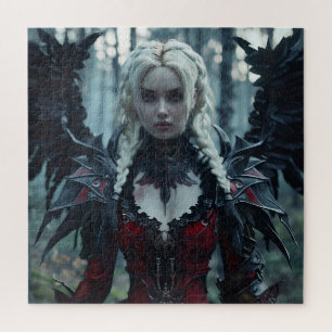 Puzzle Un bel ange gothique