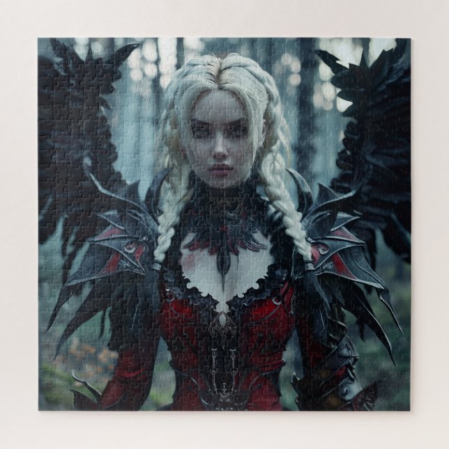 Puzzle Un bel ange gothique (Vertical)