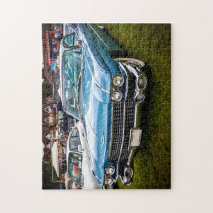 Puzzle Un bleu 1959 Cadillac Eldorado Biarritz..