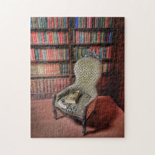 Puzzle Un bon livre et une chaise confortable