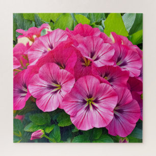 Puzzle Un bouquet de fleurs roses