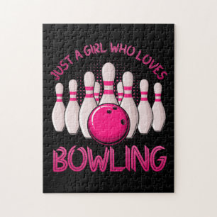 Puzzle Un Cadeau De Bowling Pour Filles Femmes Bowling Je