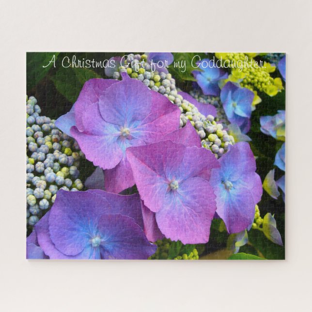 Puzzle Un cadeau de Noël pour ma charmante filleule. (Horizontal)