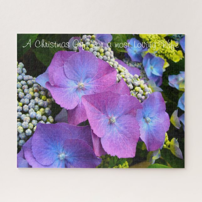 Puzzle Un cadeau de Noël pour ma femme. (Horizontal)