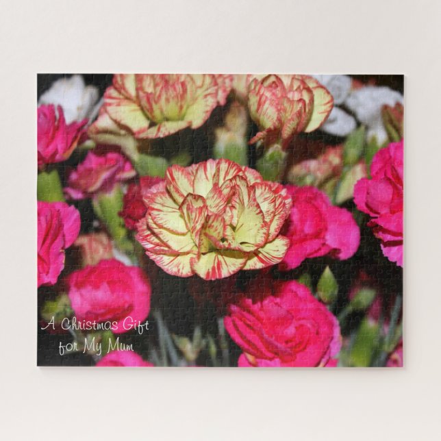 Puzzle Un cadeau de Noël pour ma mère. (Horizontal)