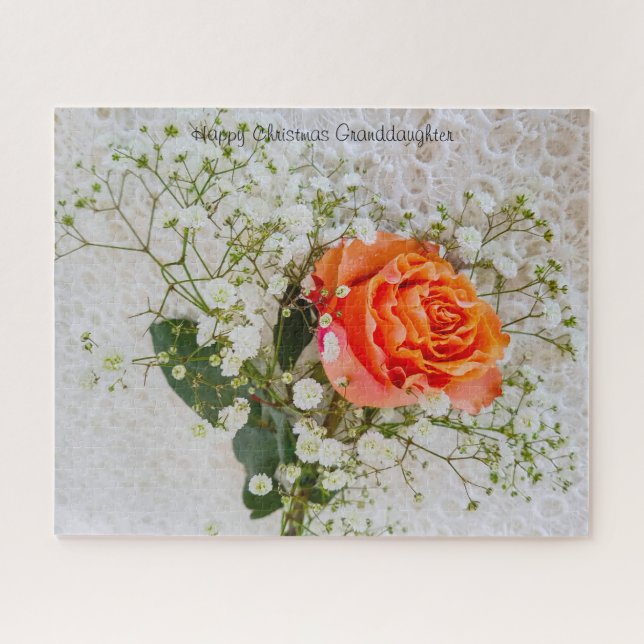 Puzzle Un cadeau de Noël pour ma petite-fille. Jigsaw Puz (Horizontal)