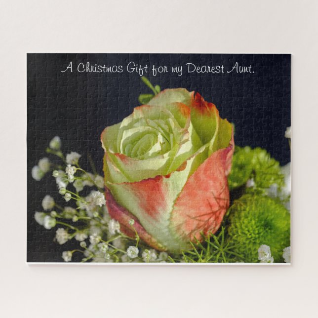 Puzzle Un cadeau de Noël pour ma tante la plus sainte. (Horizontal)