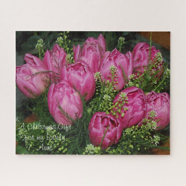 Puzzle Un cadeau de Noël pour ma tante la plus sainte. (Horizontal)