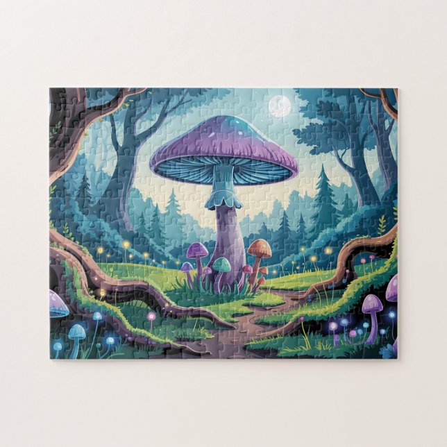 Puzzle Un champignon violet (Horizontal)