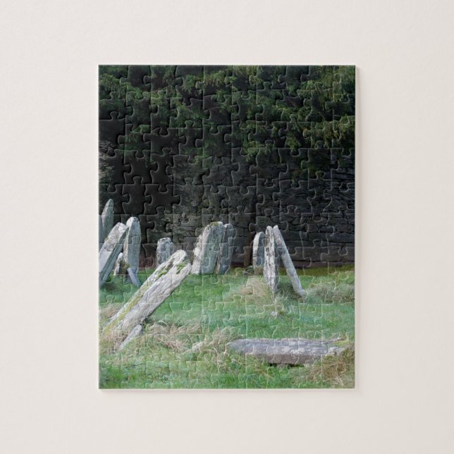Puzzle Un cimetière irlandais (Vertical)