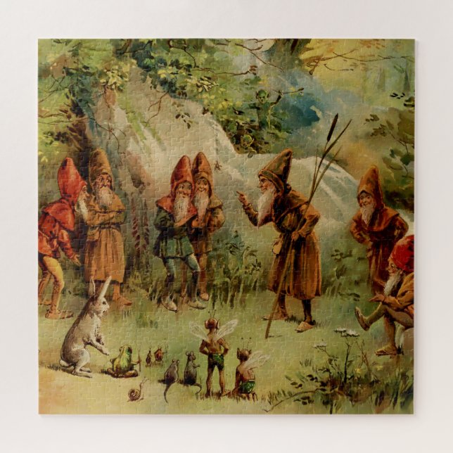 Puzzle « Un Conseil de Gnomes » par E S Hardy (Horizontal)