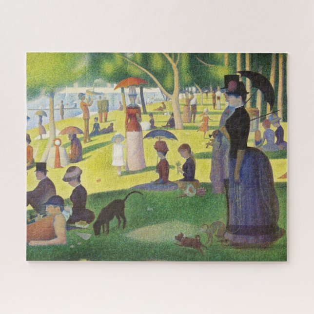 Puzzle Un dimanche à La Grande Jatte par Georges Seurat (Horizontal)