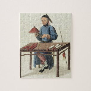 Puzzle Un fabricant de casquette, plaquent 51 "du costume