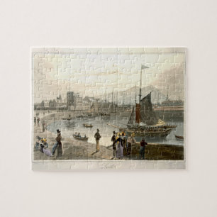 Puzzle Un ferry arrivant chez Leith, 'd'un voyage autour