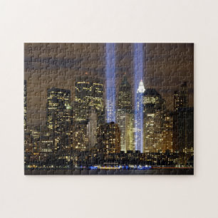 Puzzle Un hommage aux Tours jumelles sur 9/11.
