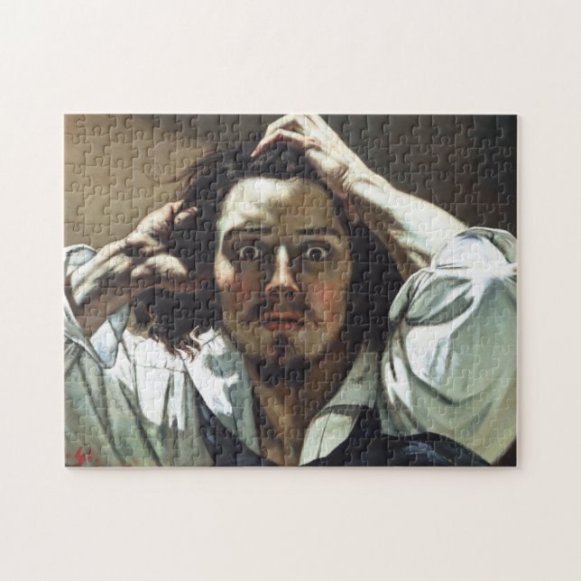 Puzzle Un homme désespéré par Gustave Courbet (Horizontal)