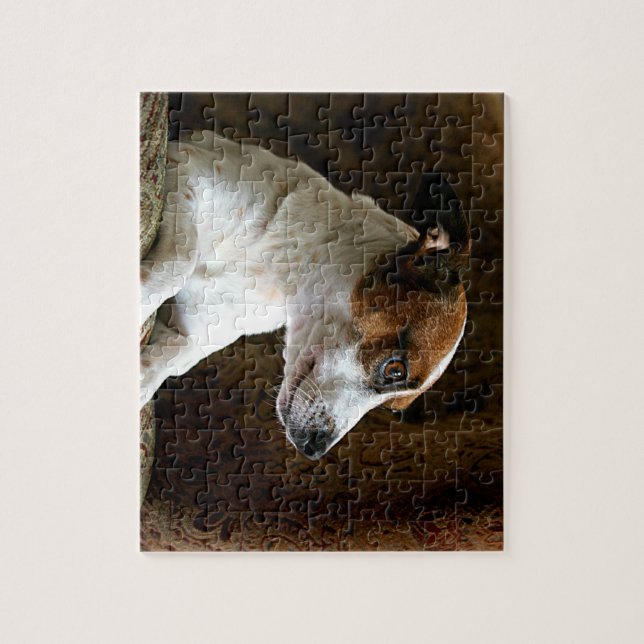 Puzzle Un Jack de pensée Russell Terrier (Vertical)