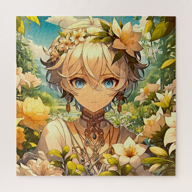 Puzzle Un jardin magique (Vertical)