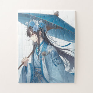 Puzzle Un Joli Seigneur Chinois (Style Manga Oriental)