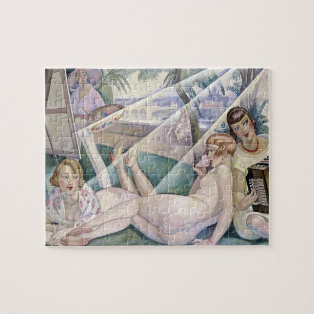 Puzzle Un jour d'été (Belles femmes au soleil) (Horizontal)