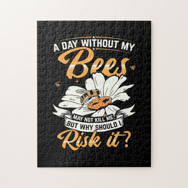 Puzzle Un jour sans mes abeilles (Vertical)