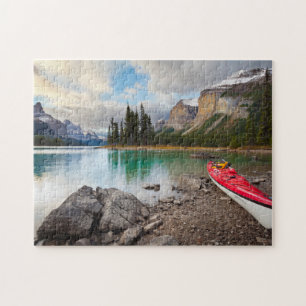 Puzzle Un kayak de mer à terre à Spirit Island