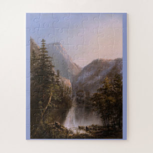 Puzzle Un lac dans les montagnes (XIXe siècle)