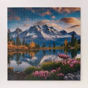 Puzzle Un lac tranquille