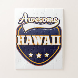 Puzzle Un logo sportif Hawaii génial