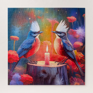 Puzzle Un moment magique sur une bougie