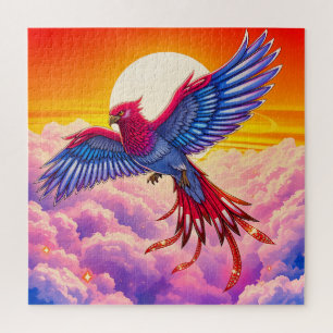 Puzzle Un oiseau fantastique à couper le souffle