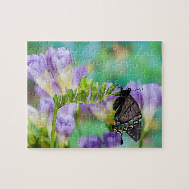 Puzzle Un papillon monarque | Danaus Plexippus (Horizontal)
