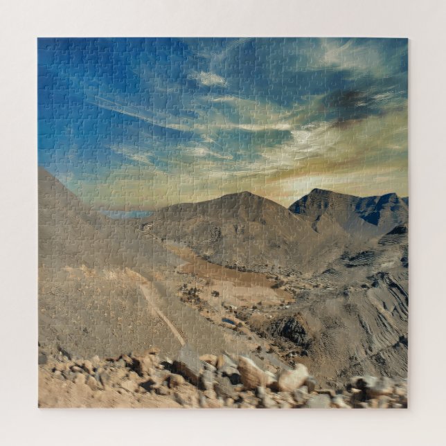 Puzzle Un paysage aride (Vertical)