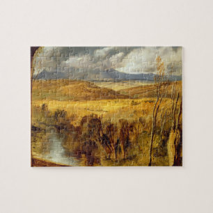 Puzzle Un paysage des montagnes, c.1825-35 (huile à bord