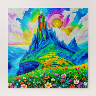 Puzzle Un paysage enchanteur