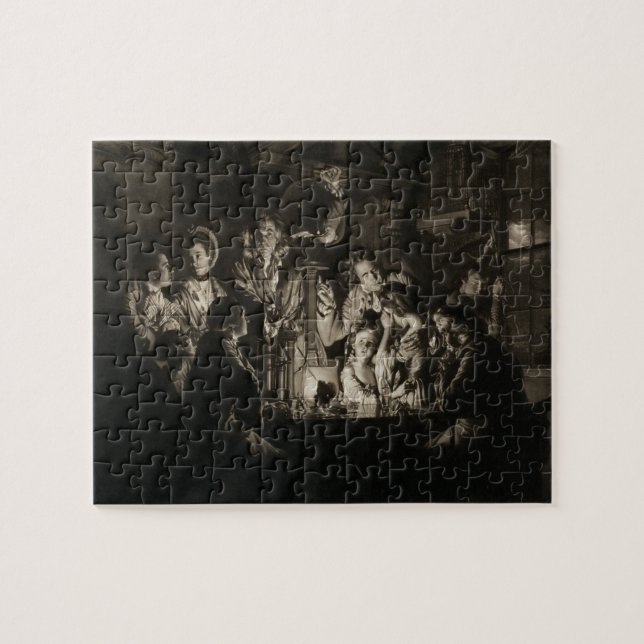 Puzzle Un philosophe Shewing une expérience sur l'air Pum (Horizontal)