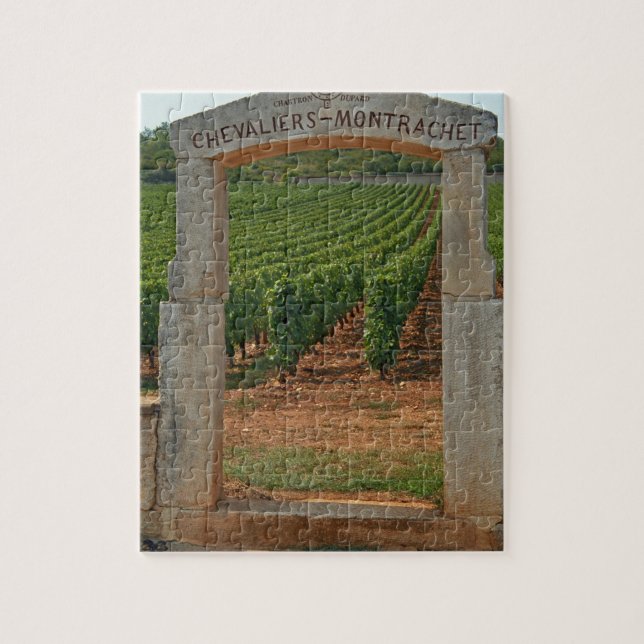 Puzzle Un portique en pierre du vignoble (Vertical)